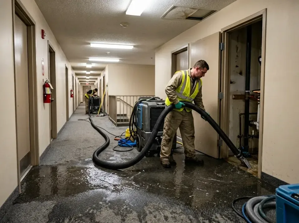 multi-unit-apartment-hallway-f-005 — frequently asked questions, Emergency Burst Pipe Water Extraction & Removal in West Lon…